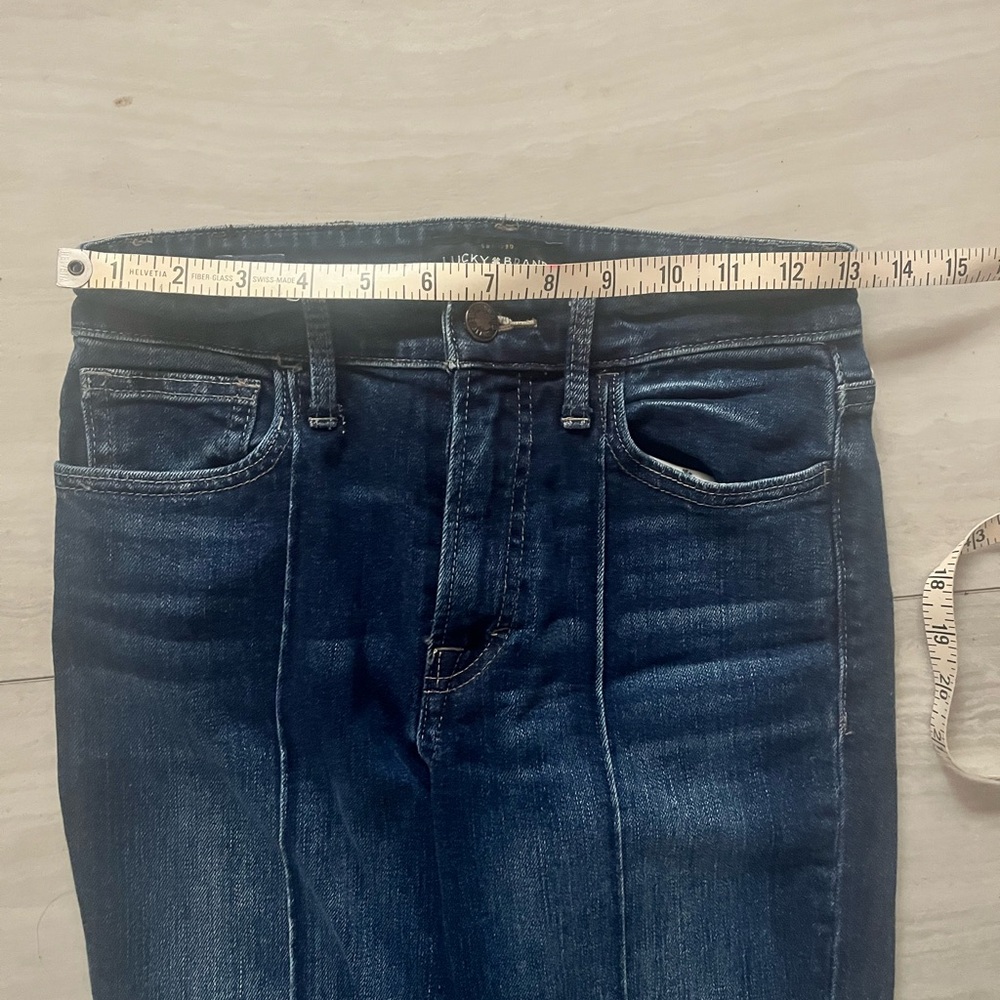 Lucky Brand Bridgette cropped flare size 2/26 - Picture 6 of 8